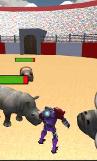 Robot VS Angry Bull 3D 1