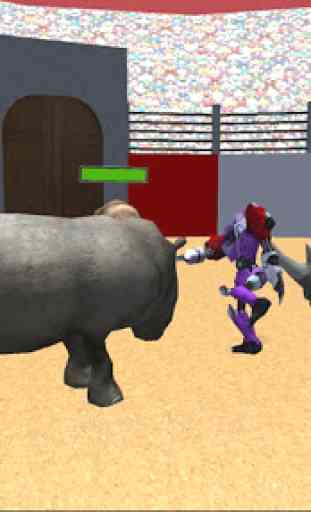 Robot VS Angry Bull 3D 4