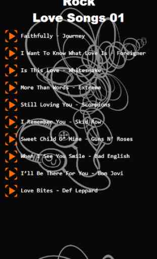 Rock Love Song Lyrics Collection 2