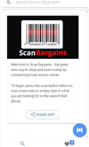 Scan Bargains QR and Barcode Scanner 1
