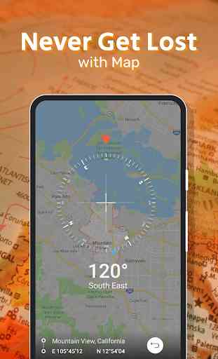 Smart Compass: GPS Coordinates - GPS Tracker 3