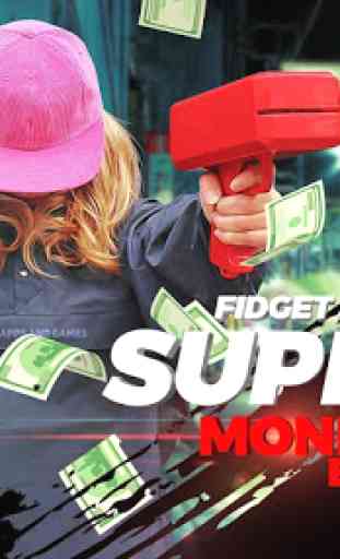 Supreme fidget money gun simulator edc toys 3