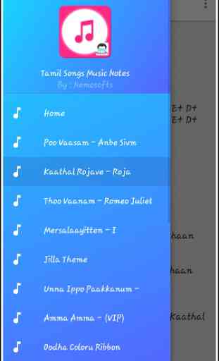Tamil Songs Music Notes 3