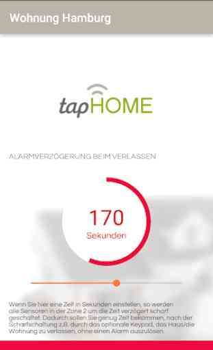 tapHome Home Alarm 4
