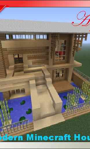 The idea of a modern home for minecraft 1