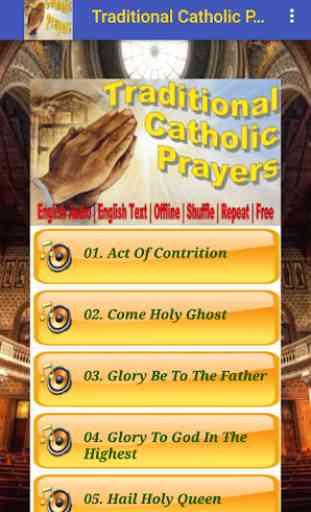 Traditional Catholic Prayer | English Audio 3