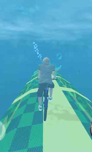 Underwater Bicycle Racing Tracks : BMX Games USA 3