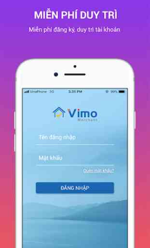 VIMO Merchant thanh toán mã QR 3