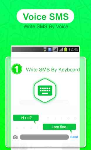 Voice Message Sender: write sms by voice 3
