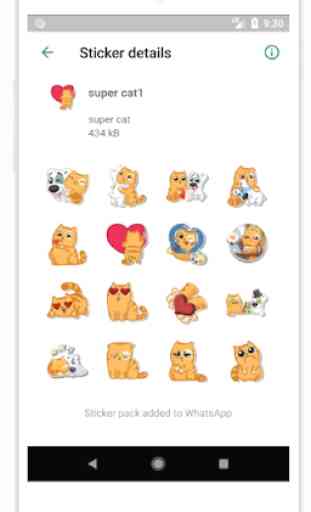 WAStickerApps cats - stickers for chat 3