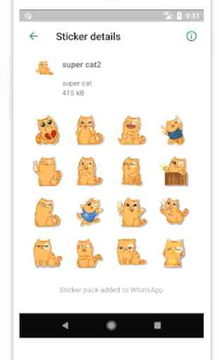 WAStickerApps cats - stickers for chat 4