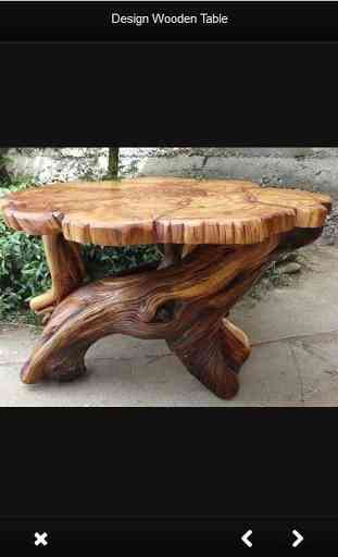 Wood Table Design 2