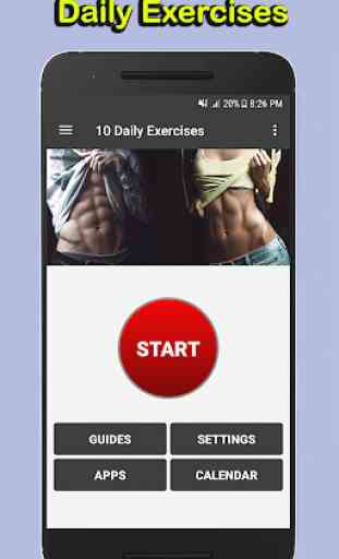10 Daily Exercises - Full Body Workout 1