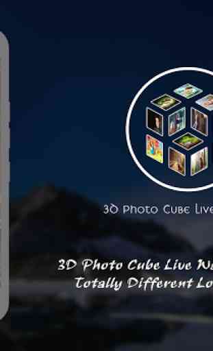 3D Photo Cube Live Wallpaper 1