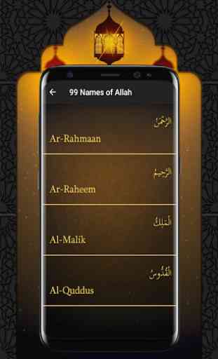 99 Names of Allah : Asma Ul Husna with Audio 3