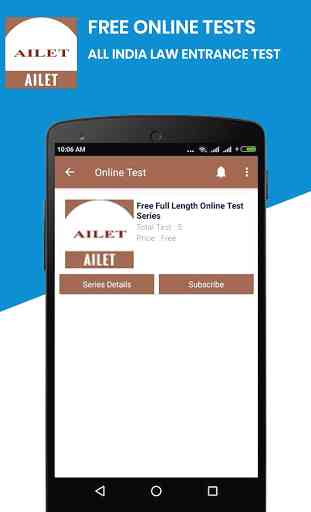 AILET Law Entrance Exam- Free Online Tests 4