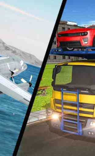 Airplane Pilot Car Transport Sim 2019 2