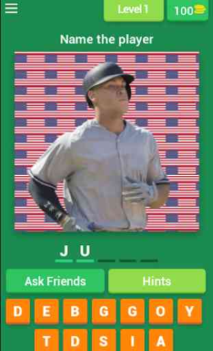 Baseball Player Quiz 1