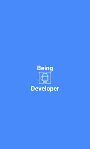 Being Android Developer 1