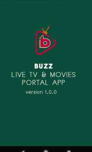 Buzz TV | Live TV and Movies Portal App 1