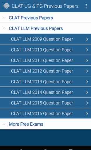 CLAT Previous Papers (UG & PG) 2