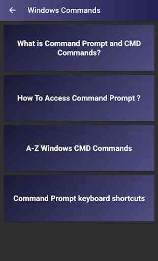 CMD Command List & Terminal Best Commands 4