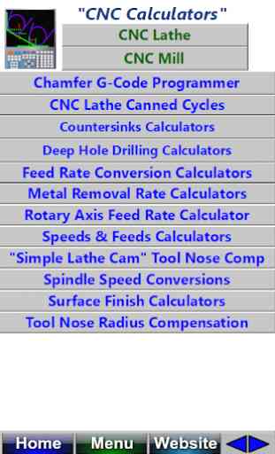 CNC Milling Calculator 2