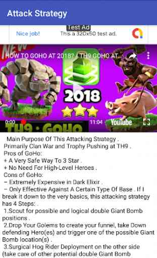 COC Maps and Attack Strategy 4