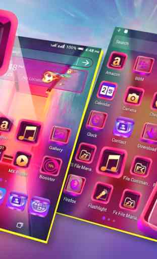 Colorful Launcher Theme 3