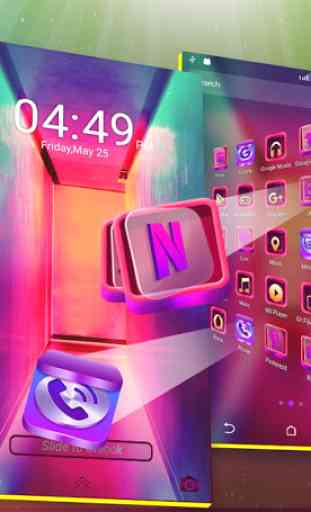 Colorful Launcher Theme 4