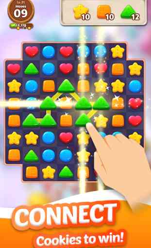 Cookie Crunch: Link Match Puzzle 2