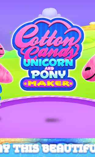 Cotton Candy Unicorn and Pony Maker 1