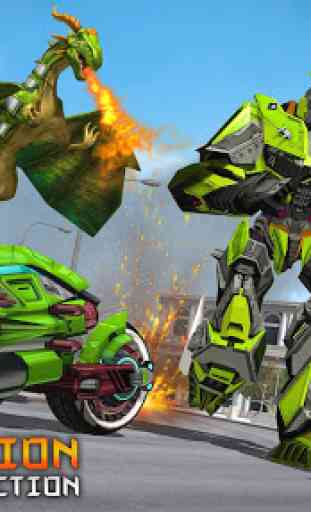 Deadly Flying Dragon Attack : Robot Games 1