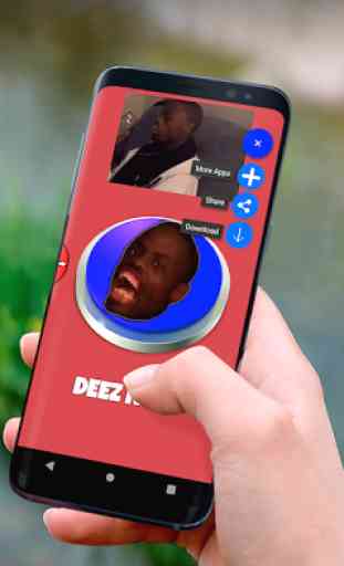 Deez Nuts Funny Button 1