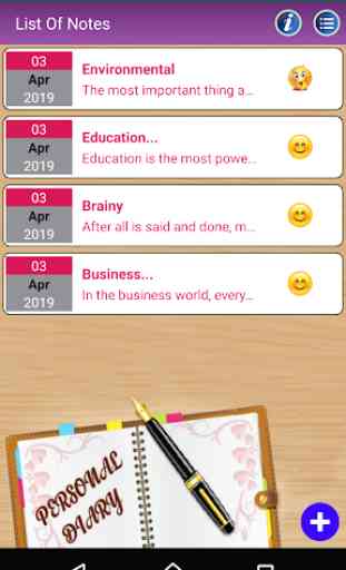 Diary with Lock Password & Scrapbook Notes Editor 3