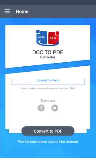 Doc to PDF Converter Pro 1