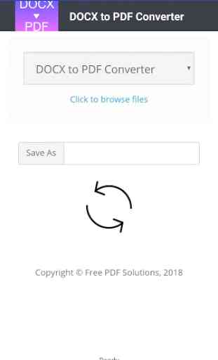 DOCX to PDF Converter 2