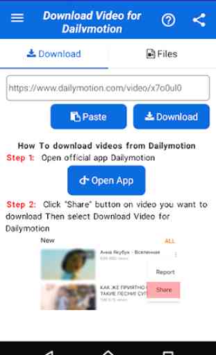 Download Video for Dailymotion 1