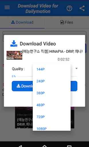 Download Video for Dailymotion 3