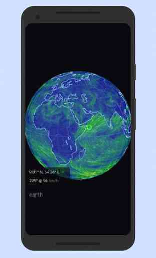 Earth Live Wind Map and Weather (Spot Hurricane) 3