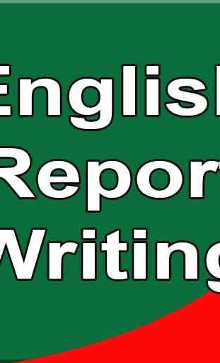 English Report Writing 3