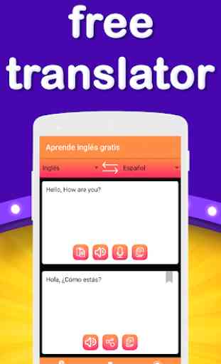 English Spanish translator & Learn Spanish free 3