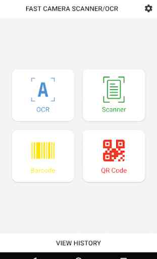 Fast Camera Scanner/OCR/Barcode scan/QRcode Scan 1