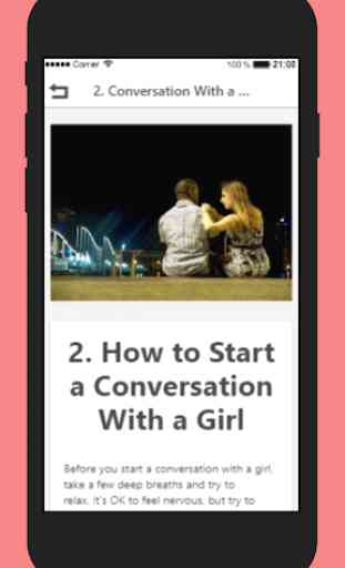 How to Start Conversation With a Girl Easily 3