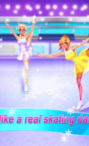 Ice Skating Ballerina Dance 1