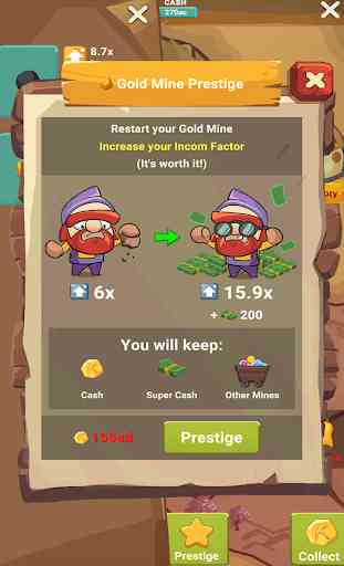 Idle Digging - Gold Miner Tycoon 3
