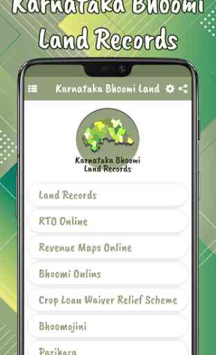 Karnataka Bhoomi - Karnataka Land Records 1