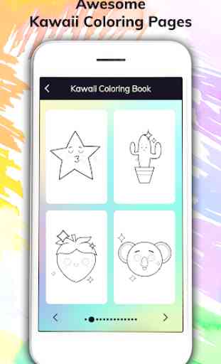 Kawaii Coloring Book 3
