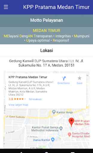 KPP Pratama Medan Timur Mobile App 2