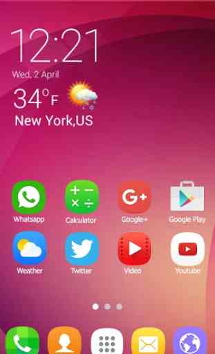Launcher For Galaxy  J5 prime  Pro themes 3